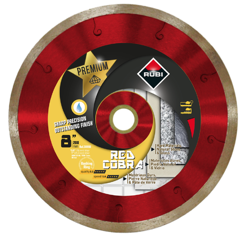 Rubi Tools Red Cobra Premium Diamond Blades ~All Sizes Available~
