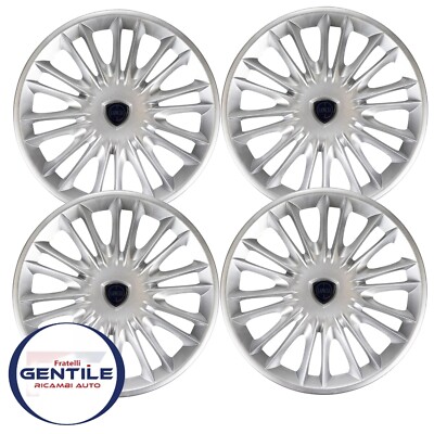 Kit 4 Copricerchi 14 Pollici Adattabili Per Lancia Ypsilon / Y LE - Design Universale, Non Originali Ma Intercambiabili - 3
