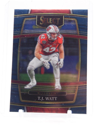 T.J. Watt 2022 Select Draft Picks Concourse No.34 Wisconsin Badgers