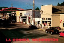 La Conner Washington Postcard