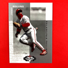 Jimmy Rollins 2002 Fleer Box Score Card #57 MLB Philadelphia Phillies