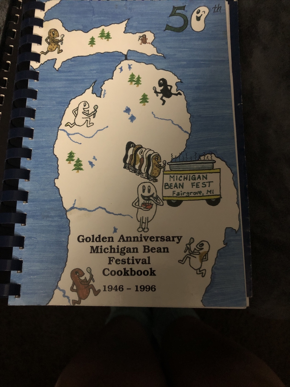 golden anniversary michigan bean festival cookbook 19461996 fairgrove