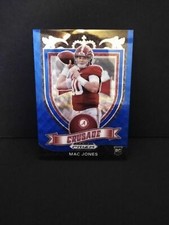 2021 PANINI PRIZM BLUE WAVE CRUSADE DRAFT #170 PATRIOTS MAC JONES RC SER#210/249