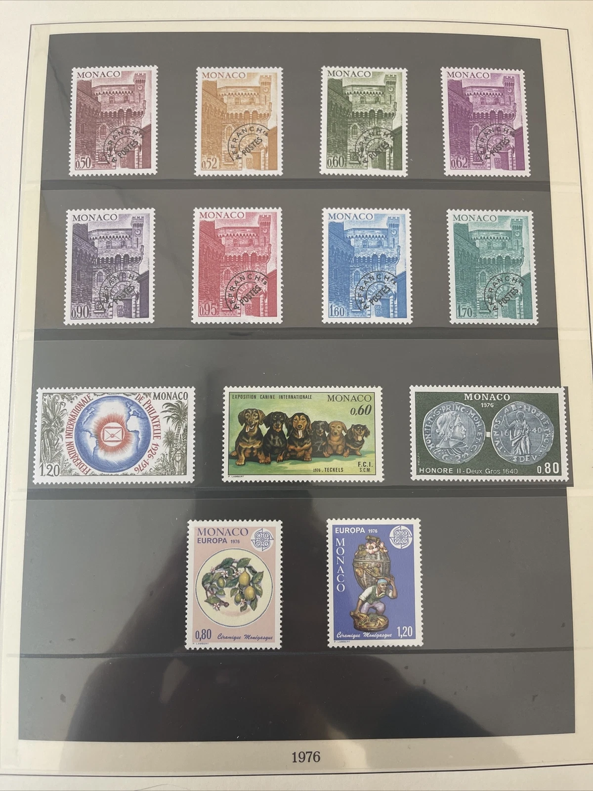 Timbres Monaco Neuf Lindner No.186 1976 Page 64