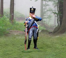 COLLECTORS SHOWCASE NAPOLEONIC BRITISH CS00899 PRUSSIAN STANDING RELOADING MIB