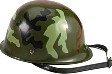 Kids Woodland Camouflage Army Toy Helmet