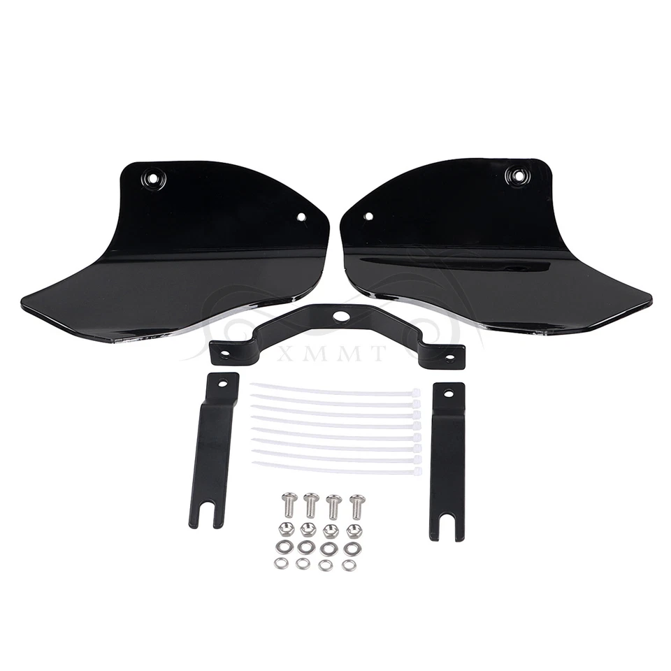 Deflectores de aire protector térmico para silla de montar para Harley Fat Boy Lo FLSTFB Heritage Softail Foto 4 de 4