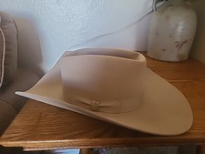 Bradford Ltd Westerner Cowboy Hat 7XXXXXXX Square Top Vintage Size 6 1/2