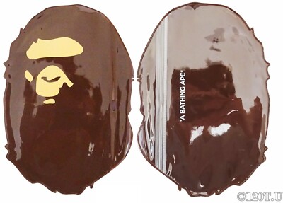 A Bathing Ape BAPE Bape Face Mini Pouch Size 8.75 x 6