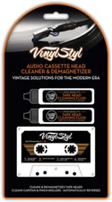 Vinyl Styl® Audio Cassette Head Cleaner & Demagnetizer, *NEW* *FREE Ship*
