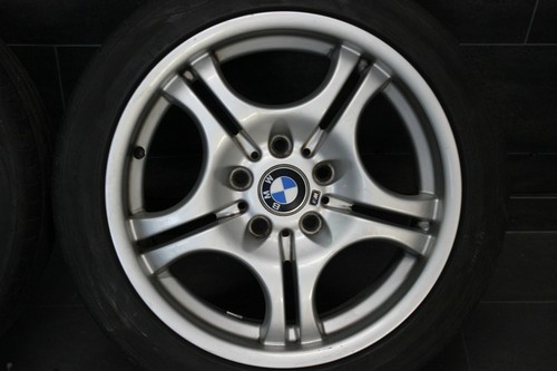 Original BMW 3er e46 M Alufelgen 17 Zoll Winterräder NEU Satz 225 45 245 40 r17 - Bild 5 von 6