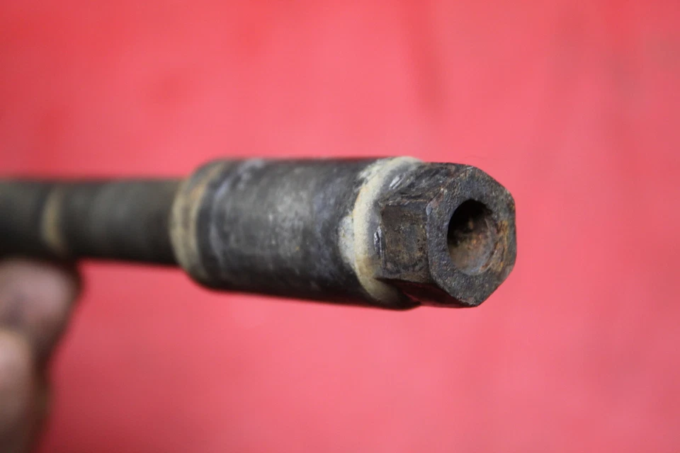 Suzuki DR250 1992 rueda delantera eje perno Foto 2 de 4