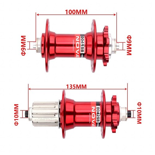 Mtb 28 36H HG Bicycle Hub 32H Disc Brake Hubs Front Rear Bearing Thru BOOST QR - Picture 4 of 36