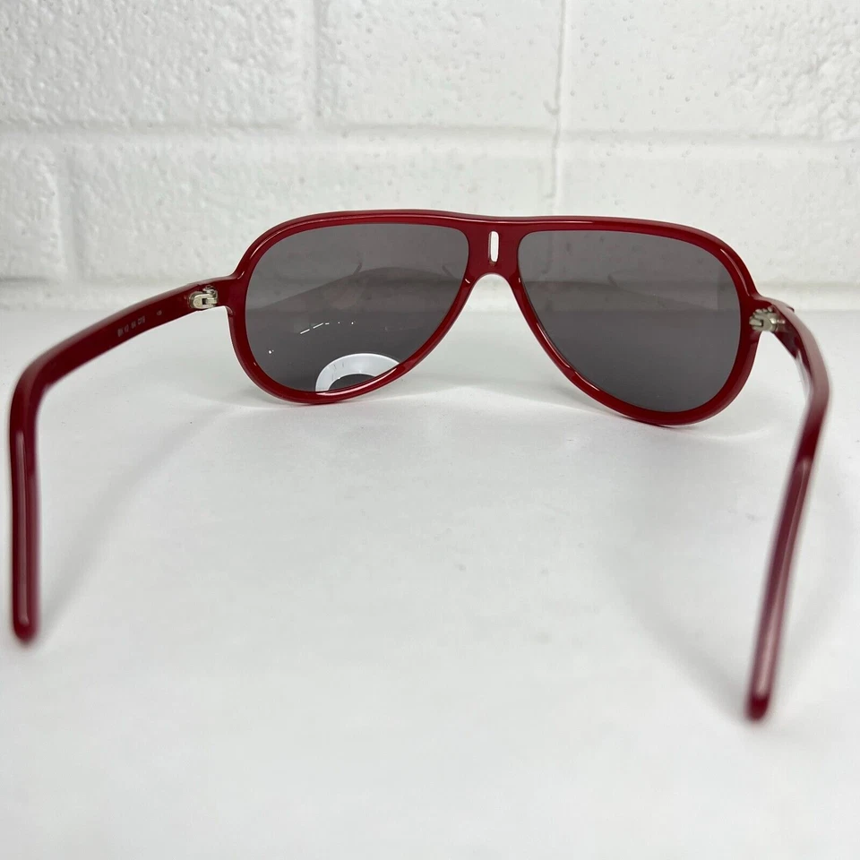 Gafas de sol Brooksfield mod BK 12 col 108 talla 64/19 marco rojo lentes negras H1726 Foto 4 de 4