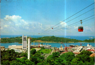 (1140) 26-6-2025 - Singapore - Cable cars Mt Faber to Santosa Island (1,7 km)