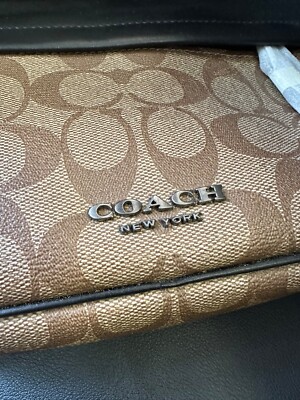 NWT! RARE! Coach F50715 Graham Crossbody In Signature Canvas IN