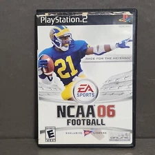 NCAA Football 06 Playstation 2 PS2 Complete Video Game