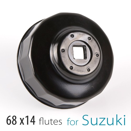 Clé de filtre à huile - 1 pcs de 65mm 14 Flutes Cap Clé de filtre à