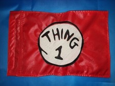 Custom THING 1 Safety Flag JEEP ATV UTV Recumbent Trike made to fit all whips