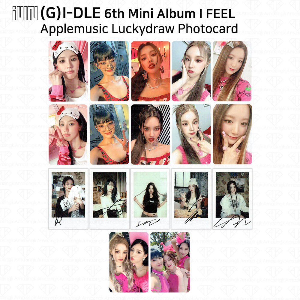 G)I-DLE G-IDLE IDLE 6th Mini Album I Feel Apple music Lucky G)I-DLE G-IDLE IDLE 6th Mini Album I Feel Apple music Lucky