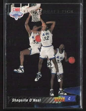 1992 Upper Deck #1 Shaquille O'Neal Draft Pick RC