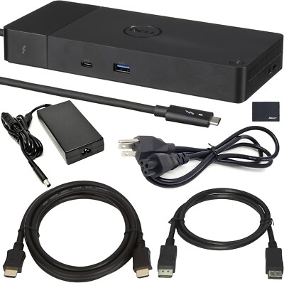 Dell Thunderbolt Dock WD19TBS: 180W Modular Thunderbolt Dock with A Future-Ready