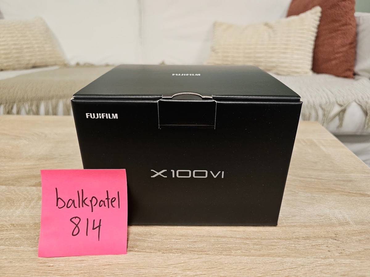 Fujifilm X100VI Camera SILVER ✓ TRUSTED SELLER | eBay