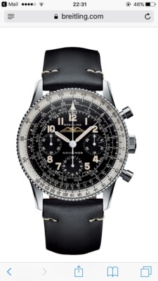 Breitling Navitimer 806 1959 RE-EDITION AB0910 Steel 41mm