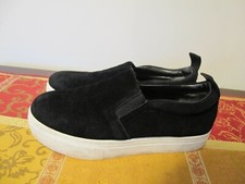 Circus by Sam Edelman Black Women's Suede Slip On Shoes 7 Medium