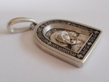 Orthodoxe 925 Silber Kreuz Anhänger  NEU