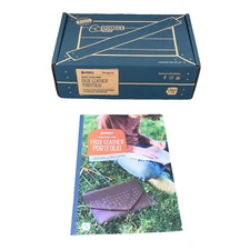 Kiwi Co Doodle Crate Faux Leather Portfolio Age 9+ #f1413-dltr Art Crafting Box