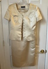 LN Donna Morgan Size 8 Two-piece Top Skirt Wedding Anniversary Woman's