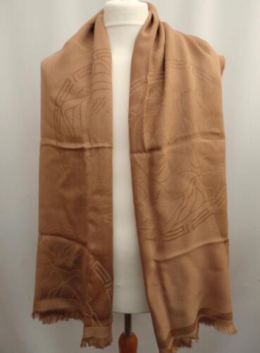 VERSACE XLarge  Medusa Wool Scarf Stole Perfect Gift  MADE IN ITAL New - Picture 1 of 8