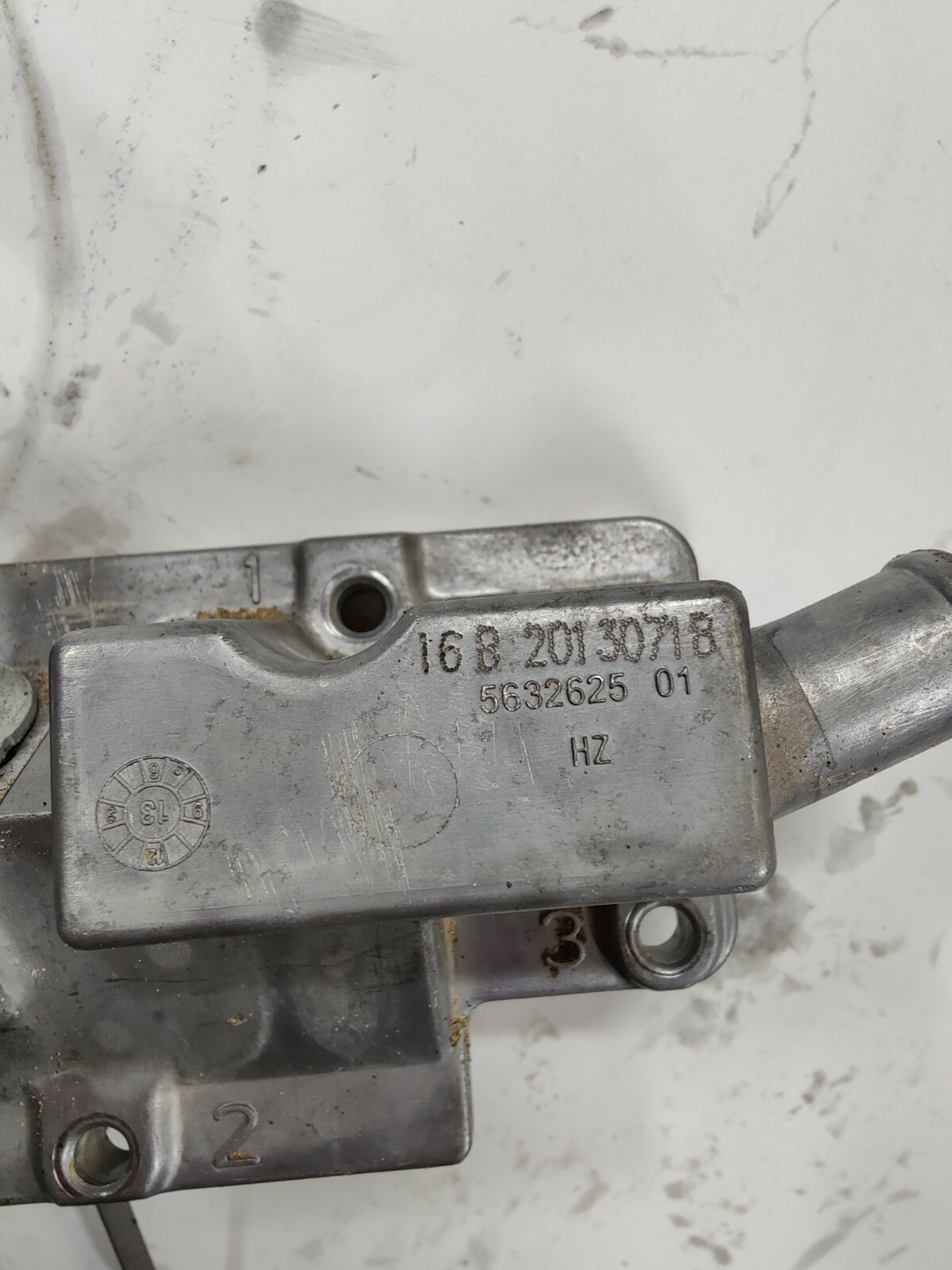 2014 Polaris RZR 1000 XP Dipstick Housing Cover Cast Dipstick Tube