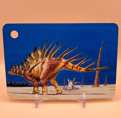Kentrosaurus Super Card Encyclopedia Ultra Realistic Dinosaur