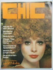 Chic Modezeitschrift Nr. 6/1971, 70iger Jahre Flair, Modische Trachten