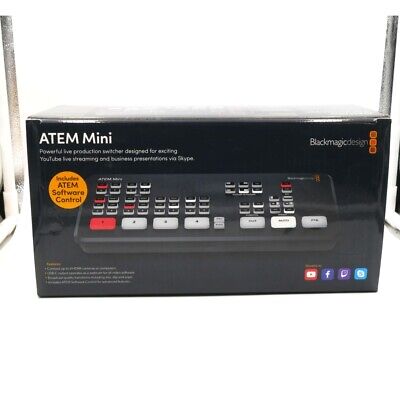 Blackmagic Design ATEM Mini HDMI Live Stream Switcher **OPEN Blackmagic Design ATEM Mini HDMI Live Stream Switcher **OPEN