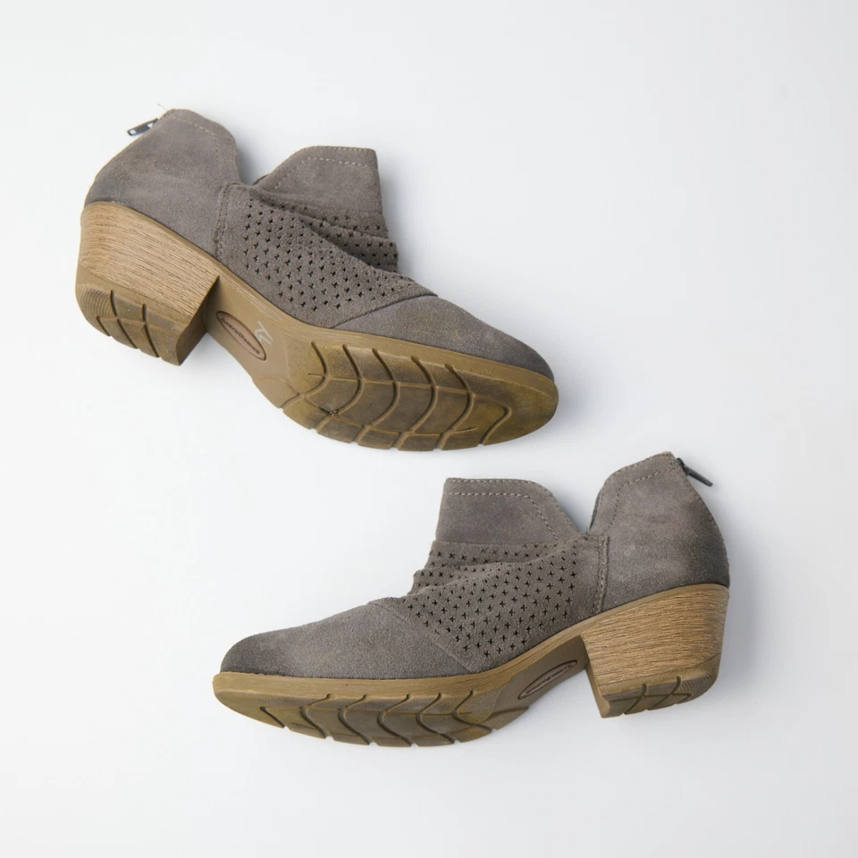 Earth Origins Oakland Amanda 2018F Mujer US 12M Botín Gris Gamuza Botines Foto 2 de 4