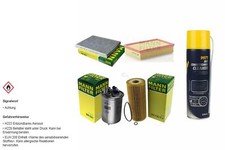 MANN FILTER Paket MANNOL Klimareiniger für VW Polo Classic 6KV2 90 1.9 TDI