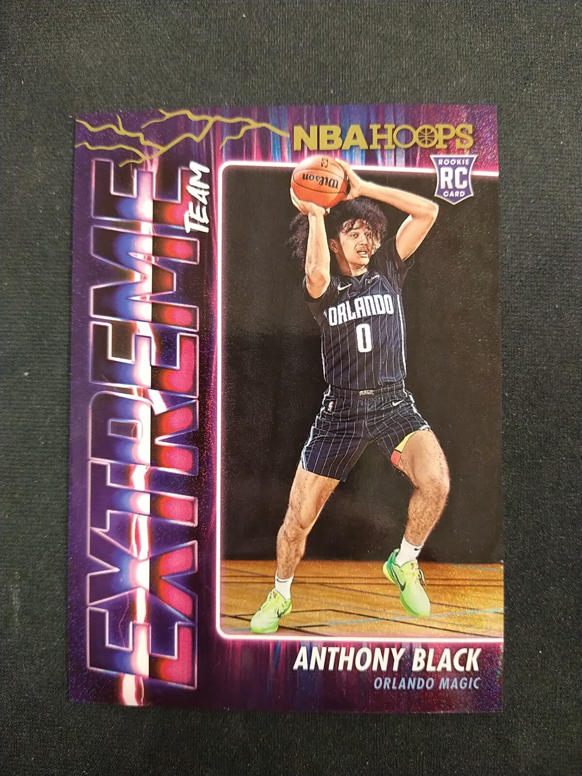 2023-24 NBA Hoops Anthony Black Extreme Team Insert RC Rookie ORLANDO MAGIC NB