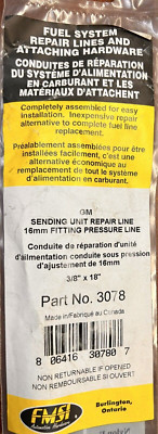 FMSI Fuel Repair Sending Unit Repair Line 3/8'' x 18''- 3078 - GM