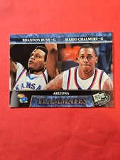 2008 Press Pass #60 Brandon Rush/Mario Chalmers, Rookie, cd1