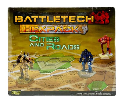 BattleTech Hexpack: Cities And Roads  Catalyst Game Labs NEW - BOX SEALED WRAP