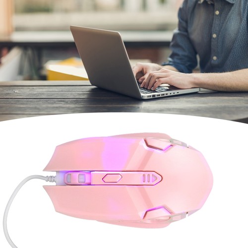 USB Mouse 4 Cool RGB Lighting DPI Adjustable Ergonomic Computer Supplies For New - Picture 15 of 23