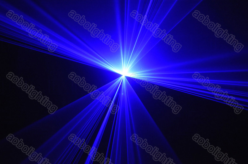 Location Laser DJ Bleu très puissant 480mw (100-500m2) - Toul événement