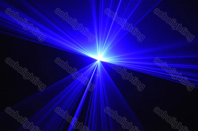 500mW Blue 450nm Stage Laser Light DJ Party Nightclub Disco Lighting Show DMX - Image 4 of 4