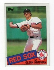 Glenn Hoffman 1985 Topps Baseball Base Common #633 Boston Red Sox