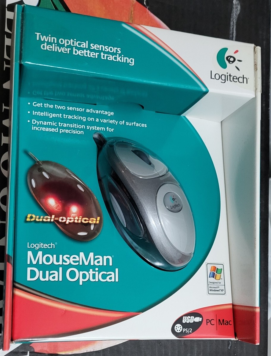 Logitech Mouseman デュアルオプティカルマウス M-BL63B 【公式通販】