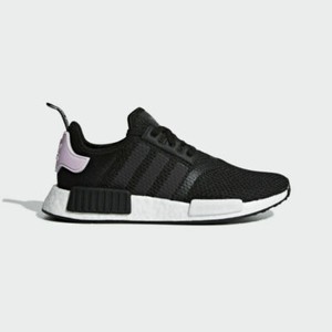 adidas nmd core black  cloud white  clear pink
