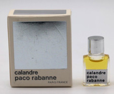 Paco Rabanne Calandre 1ml / 0.03oz Vintage Parfum Miniature Authentic Finescents